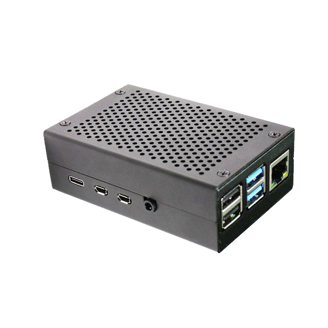 Raspberry Pi 4 Aluminum Black Case Raspberry Pi 4 Aluminum Black Case